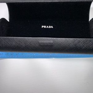 Prada Eyeglass Sunglass Case Black